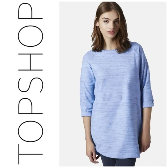 TOPSHOP Space Dye Dress/Tunic - Picture 1 of 8